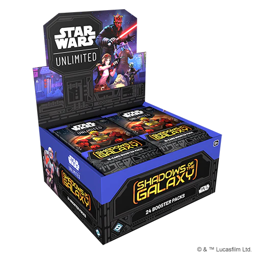 Star Wars Unlimited: Shadows of the Galaxy - Booster Box - The Mythic Store | 24h Order Processing