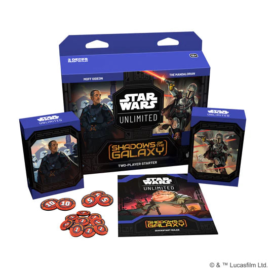 Star Wars Unlimited: Shadows of the Galaxy - Two-Player Starter - The Mythic Store | 24h Order Processing