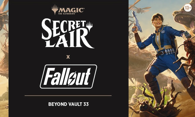 MTG Secret Lair - Non-Foil Fallout (Beyond Vault 33) - The Mythic Store | 24h Order Processing