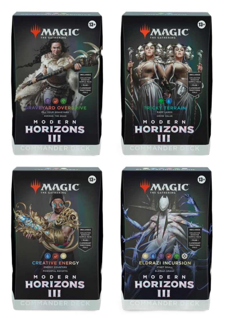 Modern Horizons 3 - Commander Decks (Set of 4) - The Mythic Store | 24h Order Processing