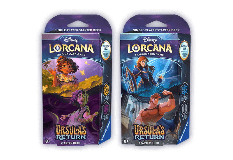 Disney Lorcana: Ursula's Return - Starter Decks (Set of 2) - The Mythic Store | 24h Order Processing