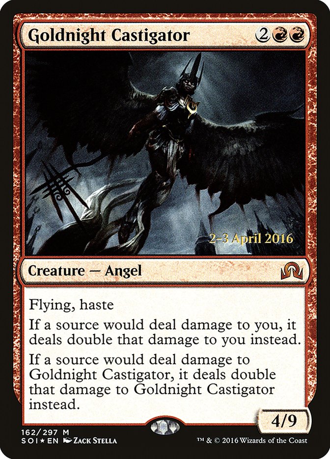 Goldnight Castigator [Shadows over Innistrad Prerelease Promos] - The Mythic Store | 24h Order Processing