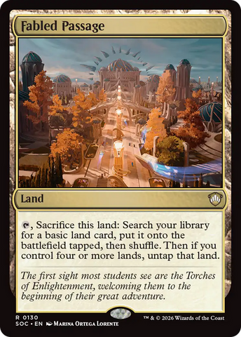 Fabled Passage [Secrets of Strixhaven Commander] - The Mythic Store | 24h Order Processing