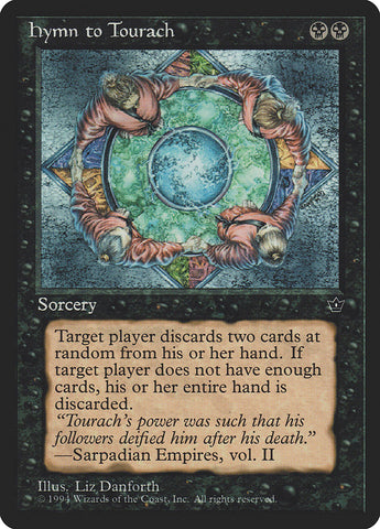 Hymn to Tourach (Liz Danforth) [Fallen Empires] - The Mythic Store | 24h Order Processing