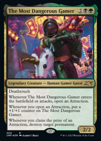 The Most Dangerous Gamer (Galaxy Foil) [Unfinity] - The Mythic Store | 24h Order Processing
