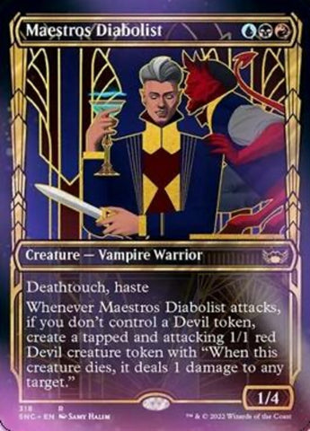 Maestros Diabolist (Showcase Golden Age) [Streets of New Capenna] - The Mythic Store | 24h Order Processing