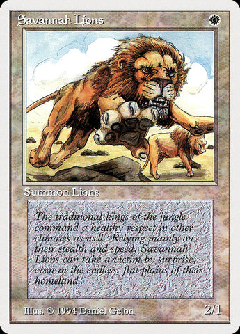 Savannah Lions [Summer Magic / Edgar] - The Mythic Store | 24h Order Processing