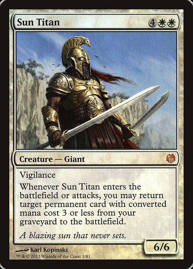 Sun Titan [Duel Decks: Heroes vs. Monsters] - The Mythic Store | 24h Order Processing