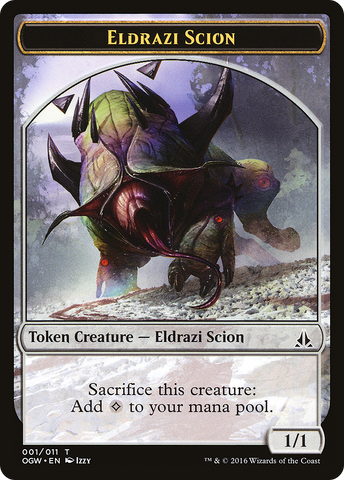 Eldrazi Scion Token (001/011) [Oath of the Gatewatch Tokens] - The Mythic Store | 24h Order Processing