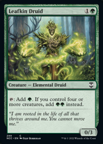 Leafkin Druid [Streets of New Capenna Commander] - The Mythic Store | 24h Order Processing