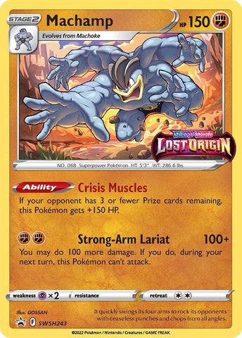 Machamp (SWSH243) [Sword & Shield: Black Star Promos] - The Mythic Store | 24h Order Processing