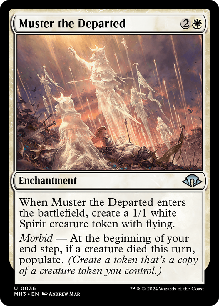 Muster the Departed [Modern Horizons 3] - The Mythic Store | 24h Order Processing