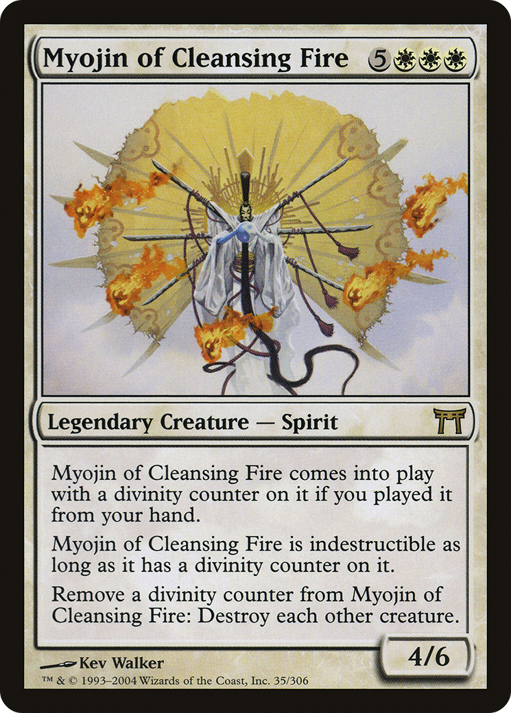 Myojin of Cleansing Fire [Champions of Kamigawa] - The Mythic Store | 24h Order Processing