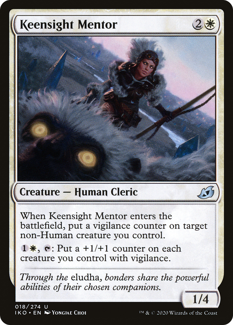 Keensight Mentor [Ikoria: Lair of Behemoths] - The Mythic Store | 24h Order Processing