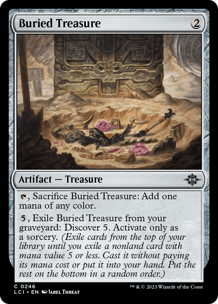 Buried Treasure [The Lost Caverns of Ixalan] - The Mythic Store | 24h Order Processing