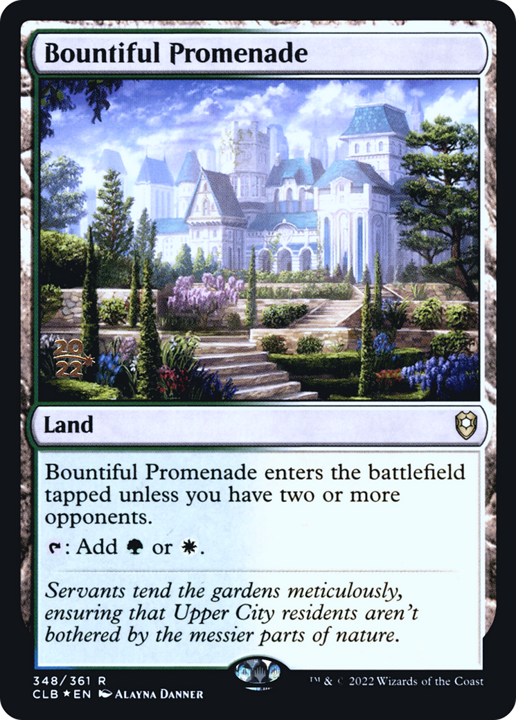 Bountiful Promenade [Commander Legends: Battle for Baldur's Gate Prerelease Promos] - The Mythic Store | 24h Order Processing