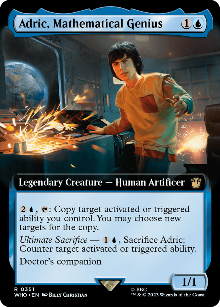 Adric, Mathematical Genius (Extended Art) [Doctor Who] - The Mythic Store | 24h Order Processing