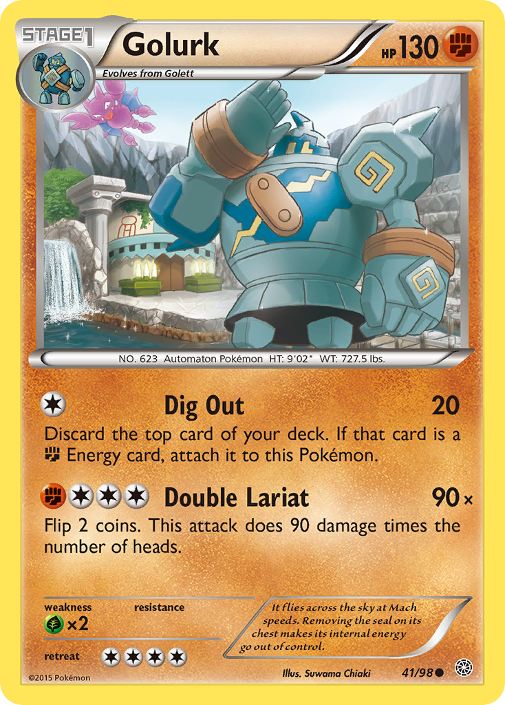 Golurk (41/98) [XY: Ancient Origins] - The Mythic Store | 24h Order Processing