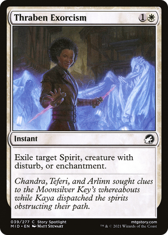 Thraben Exorcism [Innistrad: Midnight Hunt] - The Mythic Store | 24h Order Processing