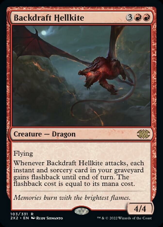 Backdraft Hellkite [Double Masters 2022] - The Mythic Store | 24h Order Processing