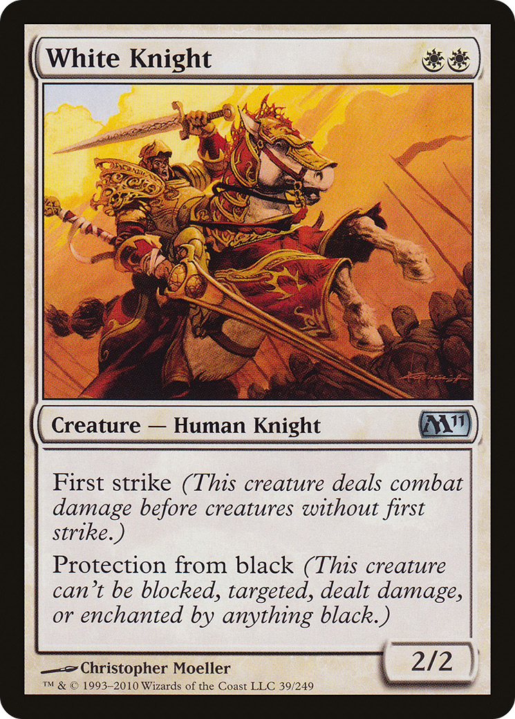 White Knight [Magic 2011] - The Mythic Store | 24h Order Processing