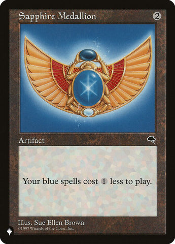 Sapphire Medallion [The List] - The Mythic Store | 24h Order Processing