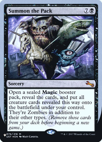 Summon the Pack (Unfinity Foil Edition) [The List] - The Mythic Store | 24h Order Processing