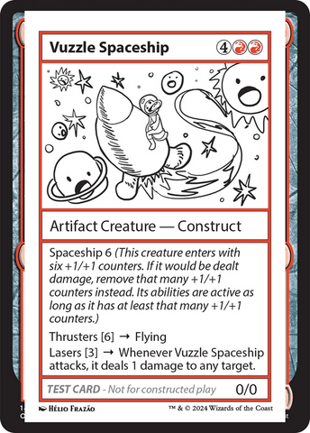 Vuzzle Spaceship [Mystery Booster 2 Playtest Cards] - The Mythic Store | 24h Order Processing