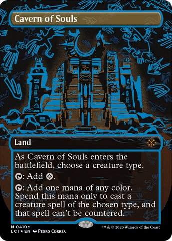 Cavern of Souls (0410c) (Borderless) [The Lost Caverns of Ixalan] - The Mythic Store | 24h Order Processing