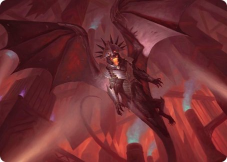 Ziatora, the Incinerator Art Card [Streets of New Capenna Art Series] - The Mythic Store | 24h Order Processing