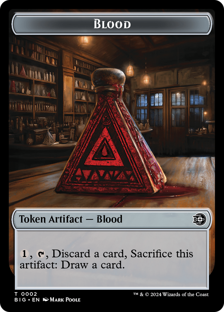 Blood Token [Outlaws of Thunder Junction: The Big Score Tokens] - The Mythic Store | 24h Order Processing