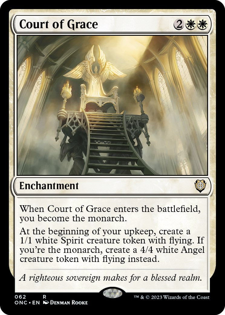 Court of Grace [Phyrexia: All Will Be One Commander] - The Mythic Store | 24h Order Processing