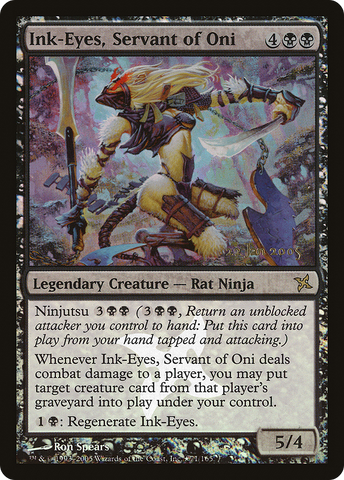 Ink-Eyes, Servant of Oni [Betrayers of Kamigawa Promos] - The Mythic Store | 24h Order Processing