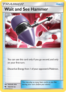 Wait and See Hammer (192/214) [Sun & Moon: Lost Thunder] - The Mythic Store | 24h Order Processing