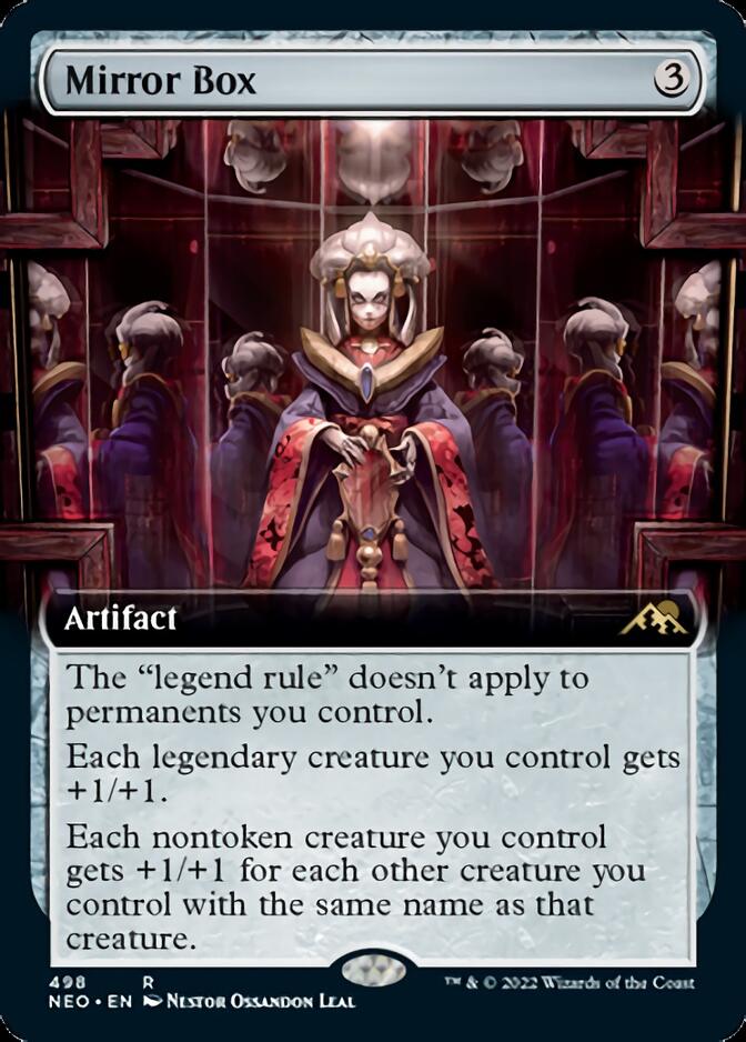 Mirror Box (Extended Art) [Kamigawa: Neon Dynasty] - The Mythic Store | 24h Order Processing