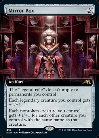 Mirror Box (Extended Art) [Kamigawa: Neon Dynasty] - The Mythic Store | 24h Order Processing