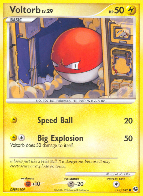 Voltorb (117/132) [Diamond & Pearl: Secret Wonders] - The Mythic Store | 24h Order Processing