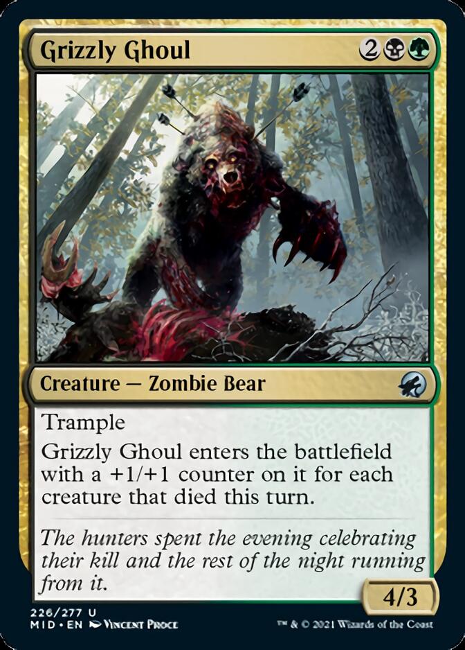 Grizzly Ghoul [Innistrad: Midnight Hunt] - The Mythic Store | 24h Order Processing