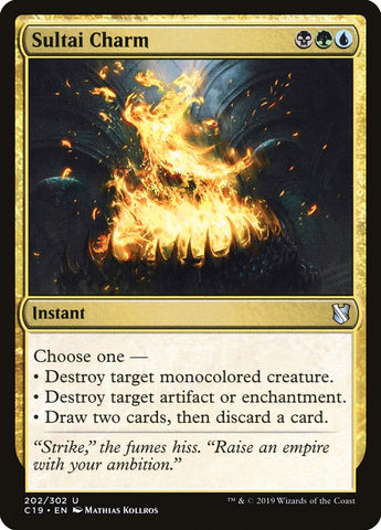 Sultai Charm [Commander 2019] - The Mythic Store | 24h Order Processing