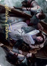 Return Upon the Tide Art Card (Gold-Stamped Signature) [Kaldheim Art Series] - The Mythic Store | 24h Order Processing