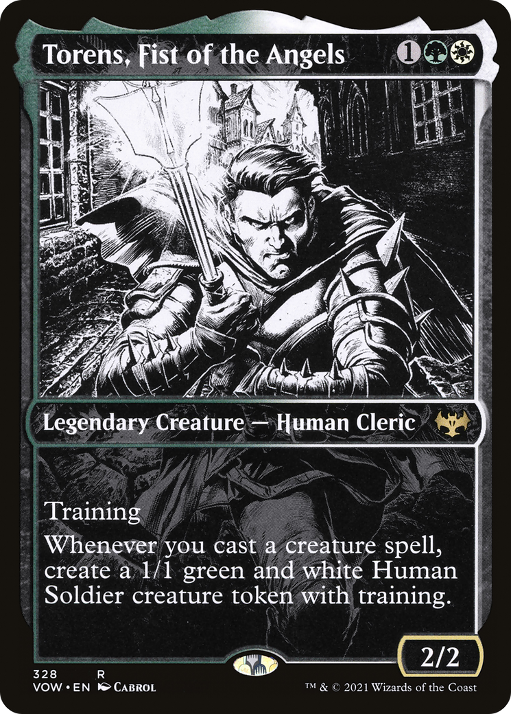 Torens, Fist of the Angels (Showcase Eternal Night) [Innistrad: Crimson Vow] - The Mythic Store | 24h Order Processing