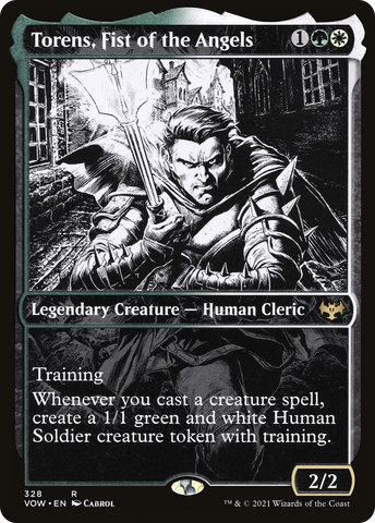 Torens, Fist of the Angels (Showcase Eternal Night) [Innistrad: Crimson Vow] - The Mythic Store | 24h Order Processing