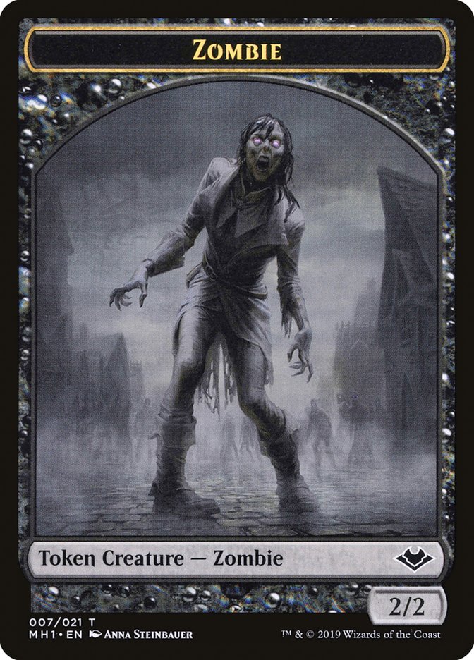 Marit Lage // Zombie Double-Sided Token [Modern Horizons Tokens] - The Mythic Store | 24h Order Processing