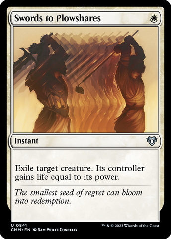 Swords to Plowshares [Commander Masters] - The Mythic Store | 24h Order Processing