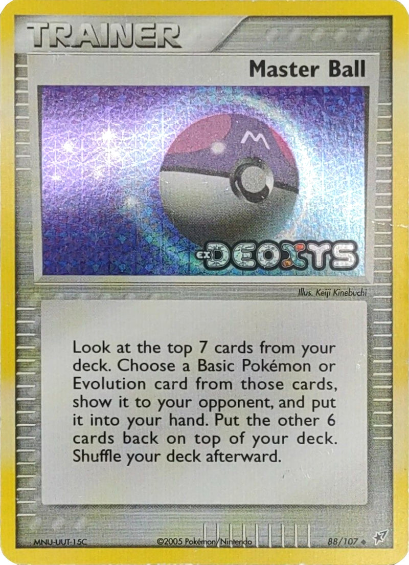 Master Ball (88/107) (Stamped) [EX: Deoxys] - The Mythic Store | 24h Order Processing