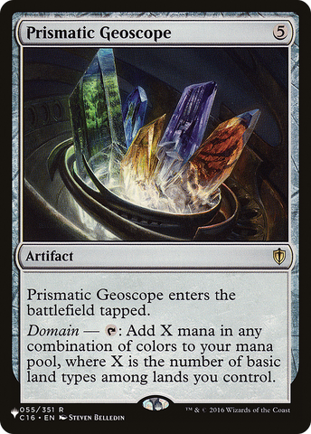 Prismatic Geoscope [The List] - The Mythic Store | 24h Order Processing