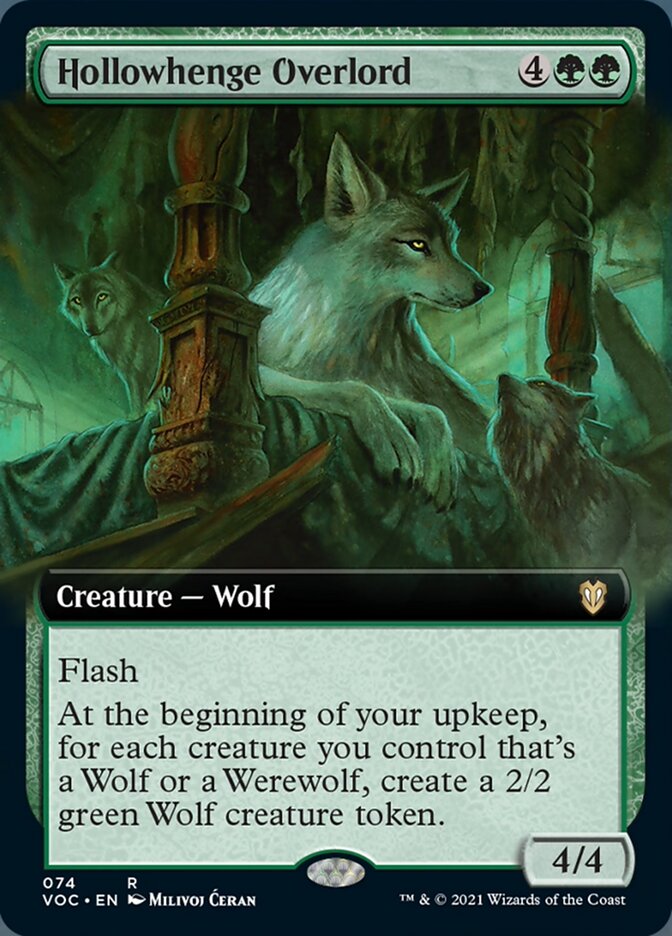 Hollowhenge Overlord (Extended Art) [Innistrad: Crimson Vow Commander] - The Mythic Store | 24h Order Processing