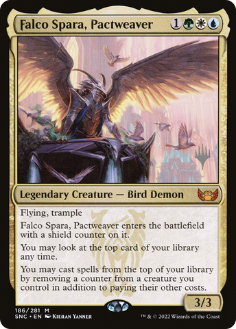 Falco Spara, Pactweaver (Promo Pack) [Streets of New Capenna Promos] - The Mythic Store | 24h Order Processing
