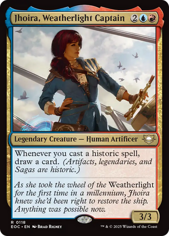Jhoira, Weatherlight Captain [Edge of Eternities Commander] - The Mythic Store | 24h Order Processing