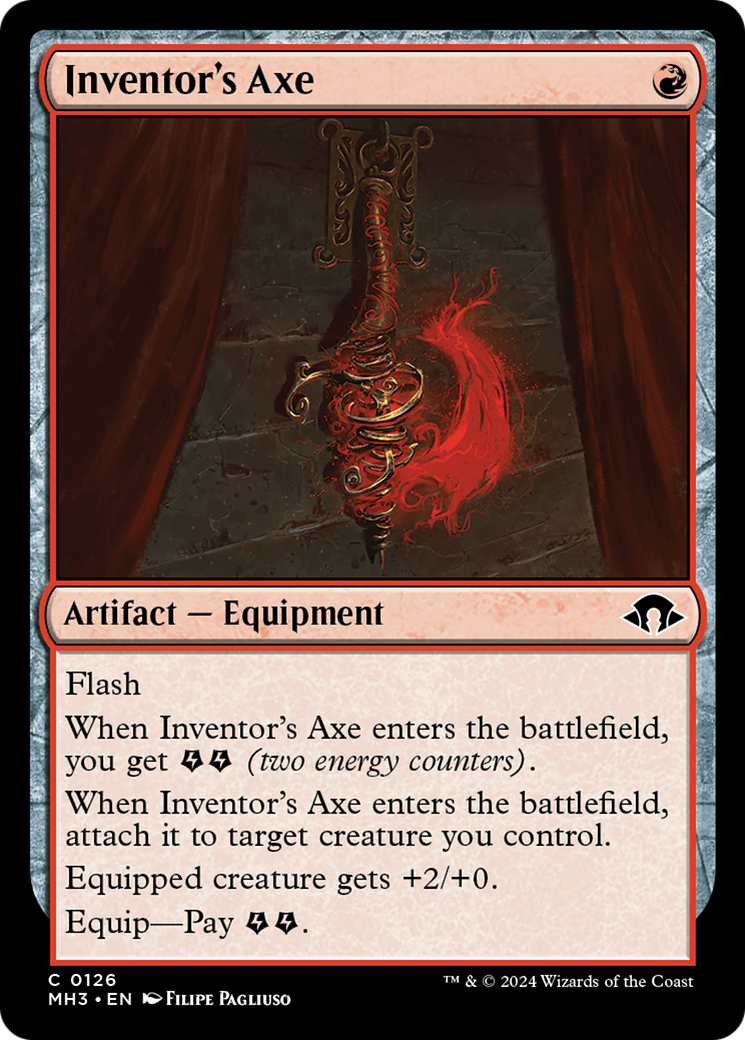 Inventor's Axe [Modern Horizons 3] - The Mythic Store | 24h Order Processing